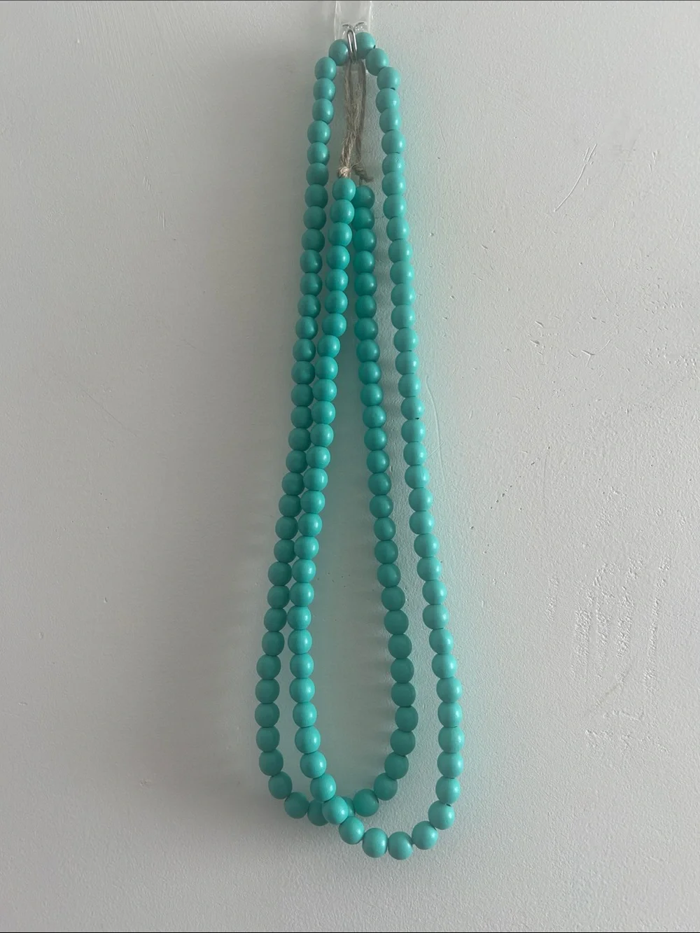 Turquoise Beaded 64 Inch Decorative Strand - Coastal Home Accent